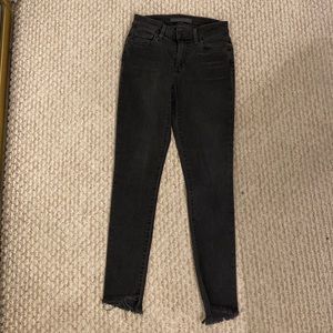 Jose’s ankle fray skinny jeans